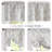 Linen Floral Valance Curtain Farmhouse Double Layer Valance-108938951-108938954