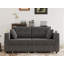 67.7'' Upholstered Loveseat With Charging Station-649142103