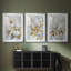 FLORAL Series CCLXII - Impression encadrée sur mesure de qualité supérieure - 3 pièces-1243561435-1243561439