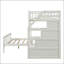 Lit mezzanine avec escalier-1405316488