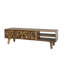 Geometrical TV Unit Mango Wood