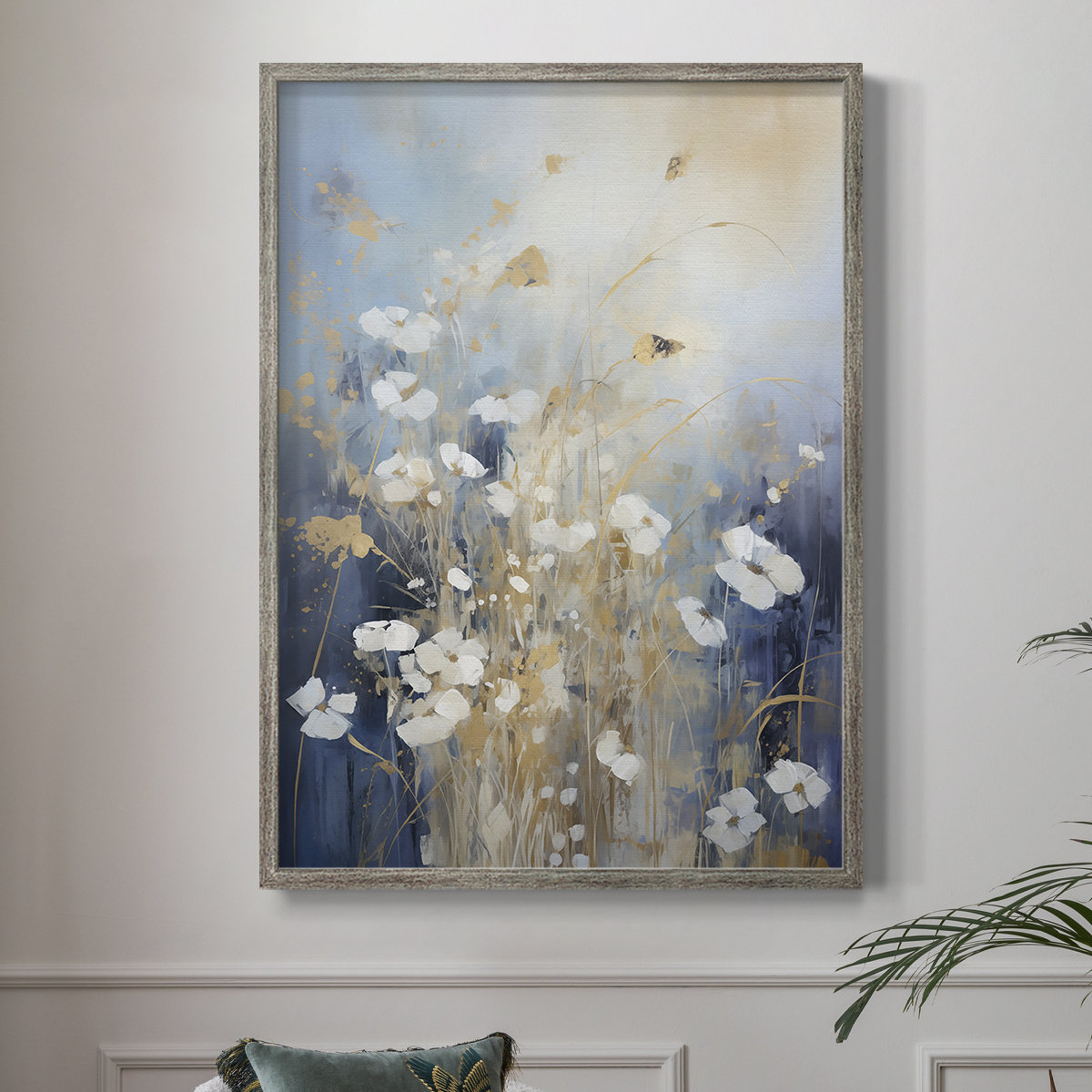 Lark Manor FLORAL Series CCCV Framed Print - Solid Wood - Wayfair Canada