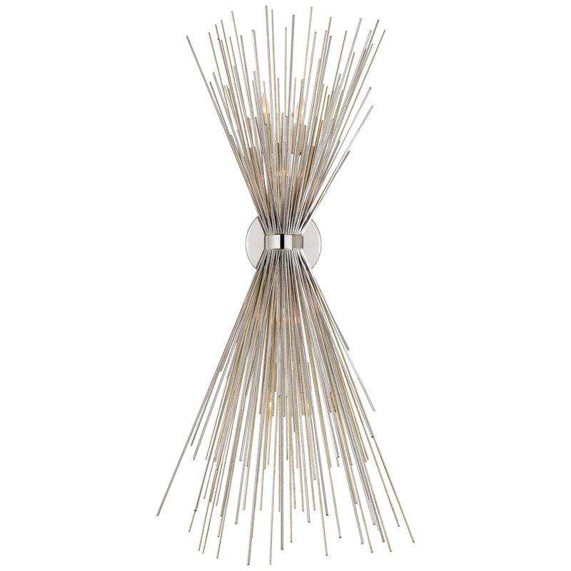 Kelly Wearstler Strada Large Sconce, Polished Nickel
