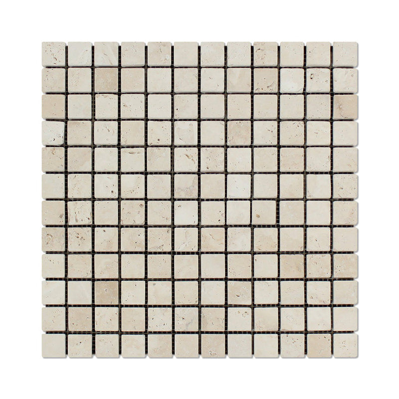 Carreau de mosaïque en travertin