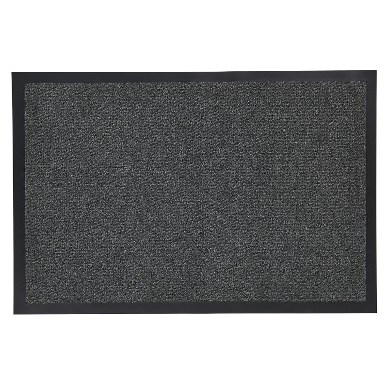 Clean Barrier Doormat, Black, Rectangle 120 x 180cm