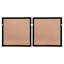 Art mural en forme de pierre, 2 boîtes - Transformez votre espace en plastique multicolore, 40% P 23,6 pouces