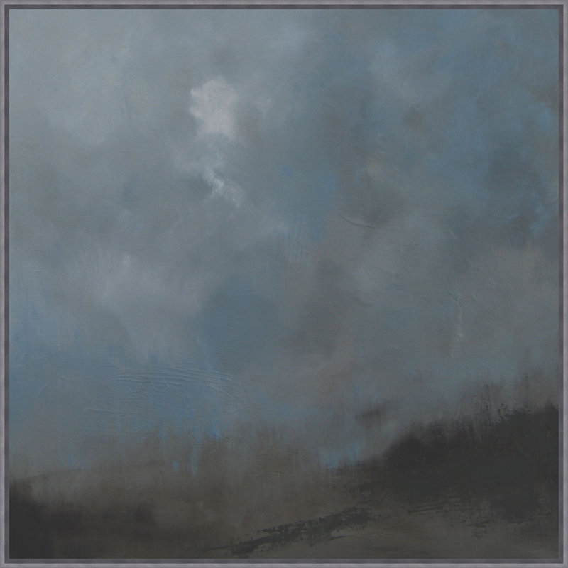 Storm Upon The Moor 1 Print by Sarah Brown, 23.25" H x 23.25" W