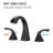 2-Handle Bathroom Sink Faucet With Drain-118546157