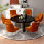 Chaise d'appoint en velours Baudel-102880115