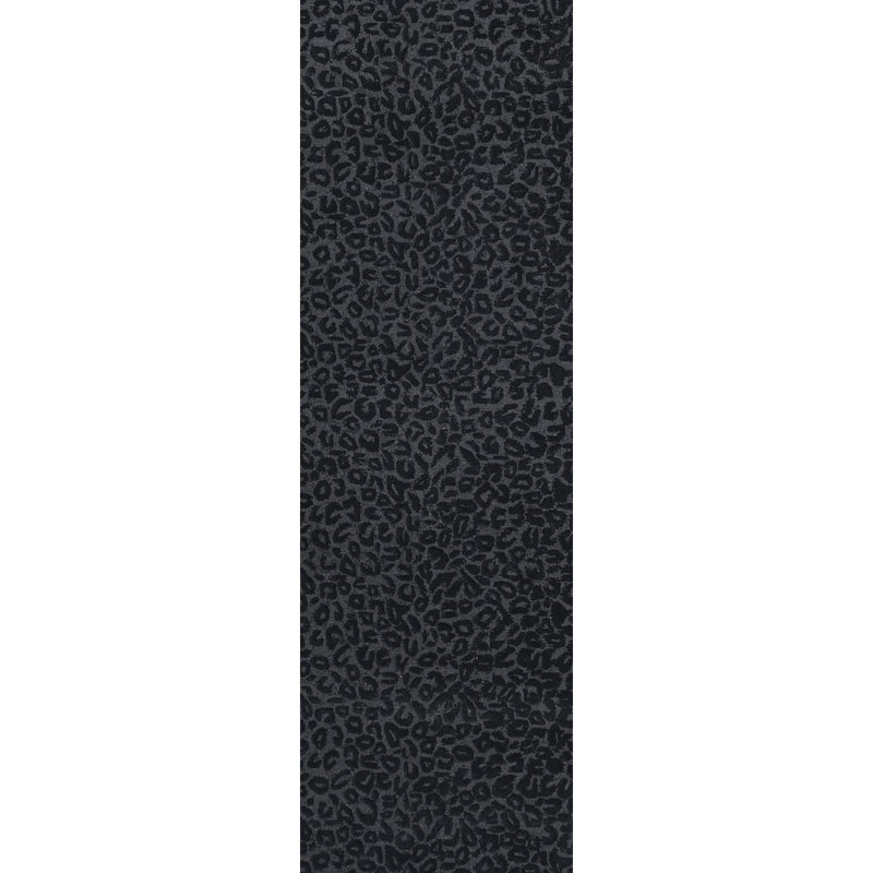 Leopardess Onyx Hand-Tufted Responsible Wool Rug, Runner 2'6" x 8'