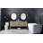 72 " W Freestanding Standard Free Standing 2 Double Vanity Bathroom Vanity With Engineered Marble Top