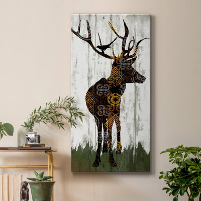 Country Boho I - peinture sur toile tendue