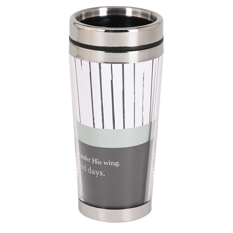 16 oz. Tasse de voyage isolée en acier inoxydable