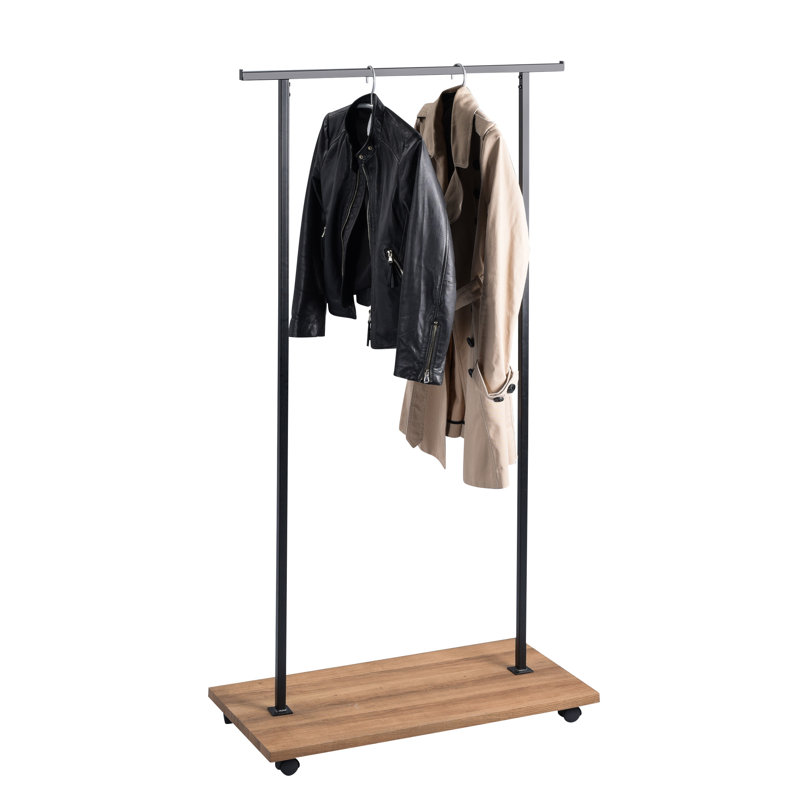 Haderslev 80 cm Rolling Clothes Rack