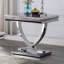 Table de bout carrée avec base piédestal