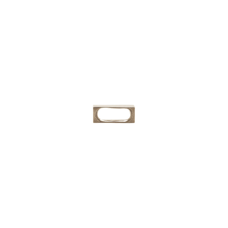 Organic Finger Pull, White Bronze Light