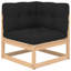  Ensemble de salon de jardin modulaire standard