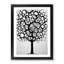 Monochrome Tree No.1 - Framed Print-1240488131-1240488129