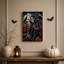 «Grim Reaper» tenant une faux en citrouille-1375413439