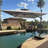 Karnesha Eco-Friendly Advanced Fabric 10" x 10" Square Cantilever Umbrella  with Base-1153511198