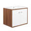 Meuble-lavabo mural 24 po