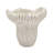 9.3X9x8.7" Sand And Cement Coral Planter With Textured Beige Finish