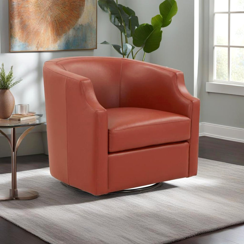 Fauteuil demi-tonneau pivotant Emmett