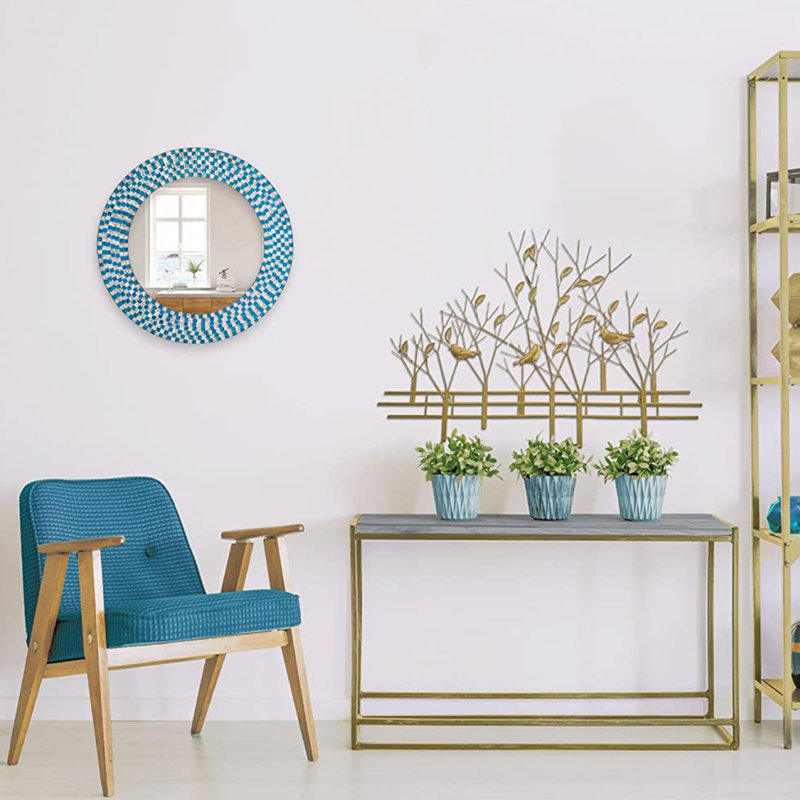 Décoration murale 3D en métal Magnolia