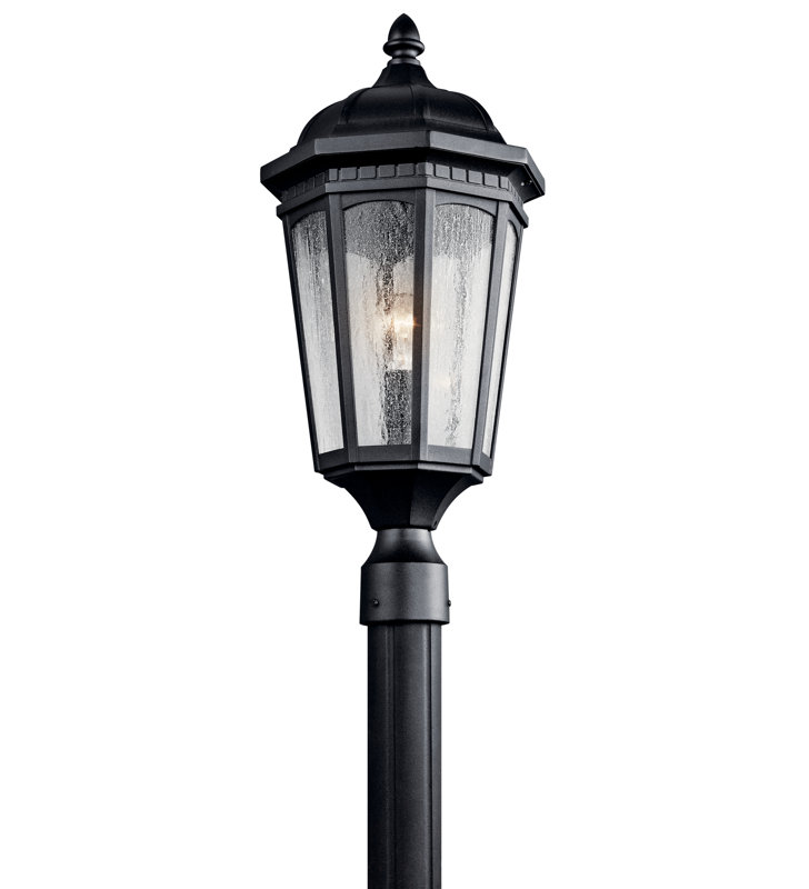 Flinders Seeded Lantern Head, Textured Black