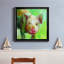 «Colorful Quirky Pig», peinture sur toile encadrée-1187901953-1187901980