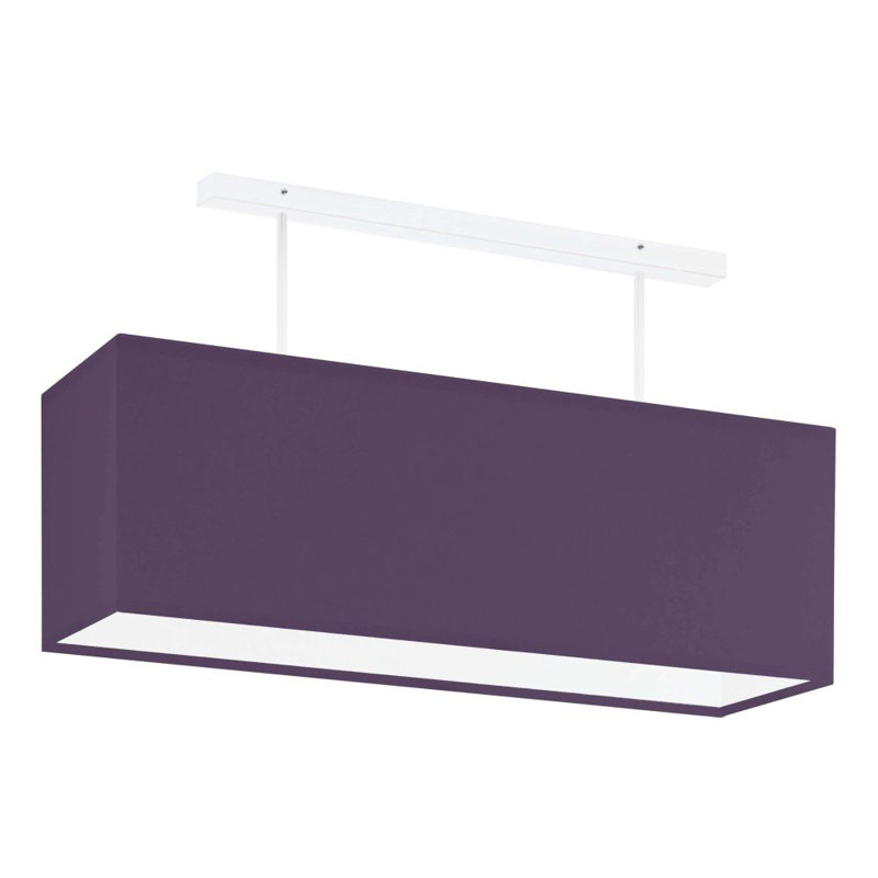 Decoda 2 - Light Kitchen Island Pendant, White, Purple