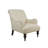 Jillian Classic High Back Linen Fabric Upholstered Armchair-66987154