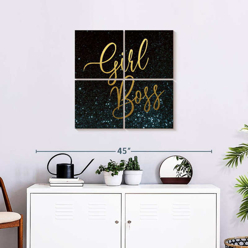 Tergel Glitter Girl Boss I, H 26 po x l 26 po