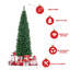 Arbre de Noël mince en PVC artificiel en PVC - 5 pi / 6 pi / 7 pi / 8 pi / 9 pi-1477001411