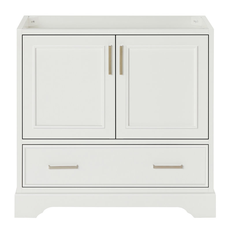 Peightyn 36.75'' Single Bathroom Vanity Base Only, White