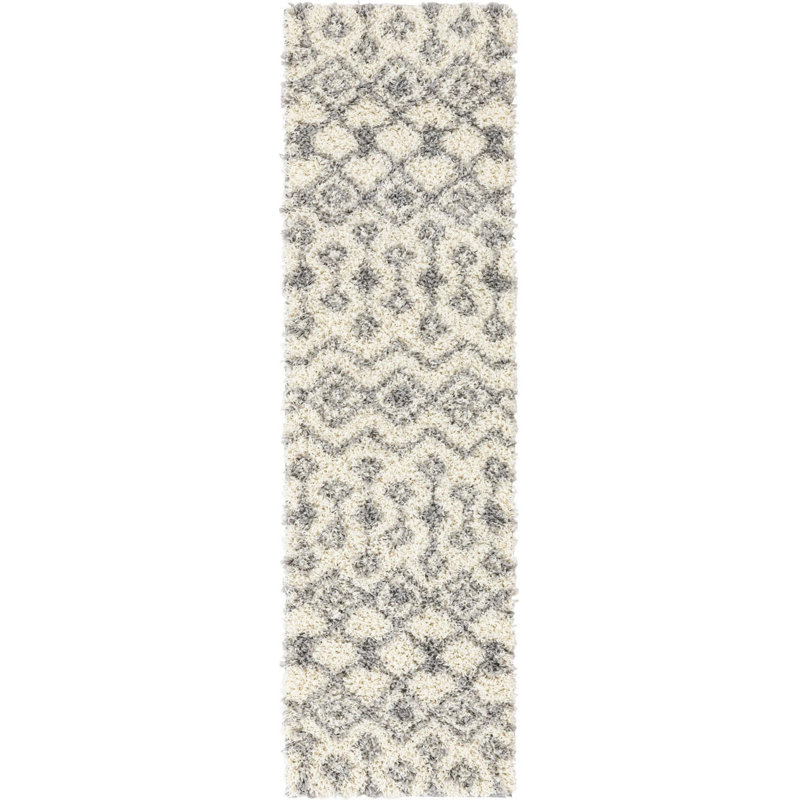 Abstract Indoor Rug, Runner 2' x 7'