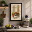 Cat in Morning Light Boho - Wrapped Canvas-1899718722-1899718728