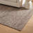 Winfield Katasha Checked Wool Brown Area Rug-341056803