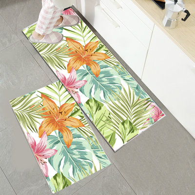 Tapis de cuisine [2 pièces] Tapis de cuisine anti-fatigue