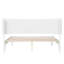 Lit plateforme en bois Phoenix avec pied de lit assorti-1747838-1747839