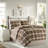 Soft Cozy Microfiber Twin Bedding Sets, Rustic Plaid Cabin Home Style