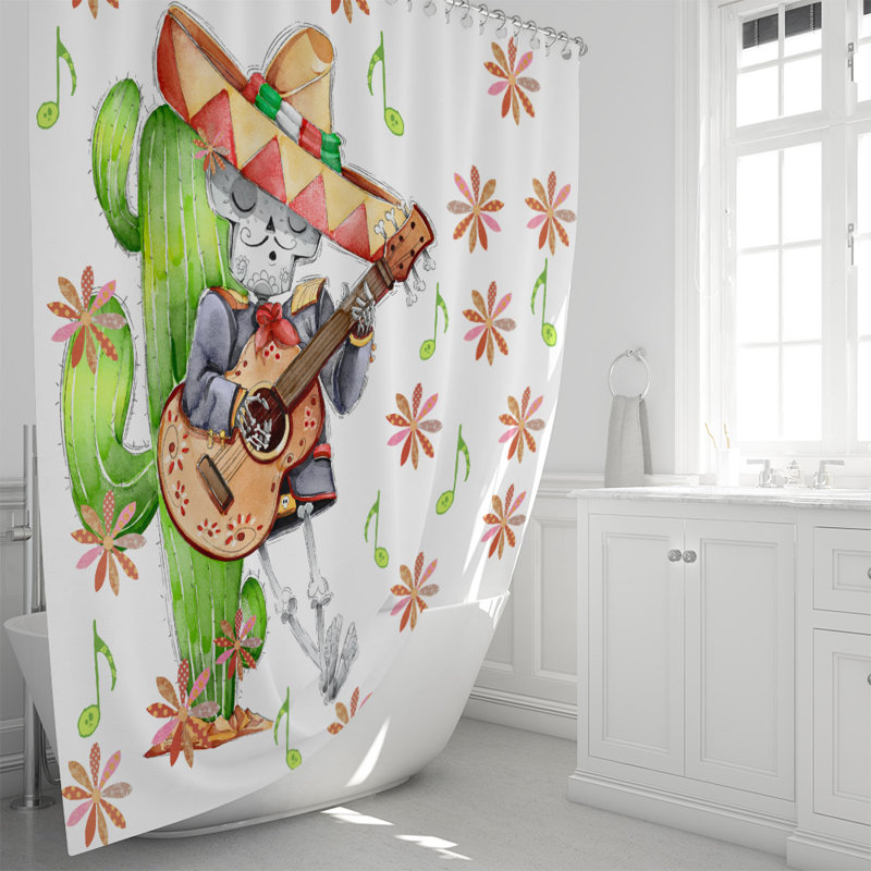 Shower Curtain, 70"H x 90" W