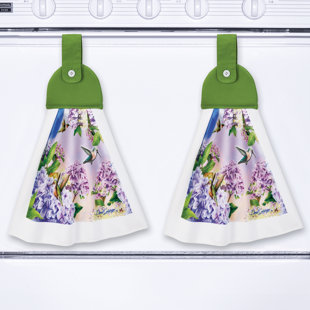 Set of 2 Hanging Kitchen Towels 