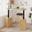 Bureau debout électrique de 55,1 pouces de large avec rangement, bureau à hauteur réglable pour bureau à domicile avec armoire-2112508860