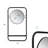 Jiar Mirror with shelf