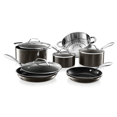 Gotham Steel 10 Piece Ceramic Non Stick Cookware Set