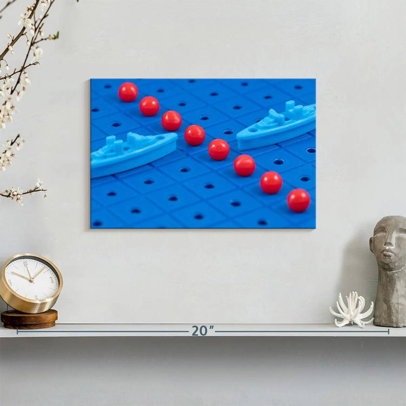 Senne Battleship Board Game, 8" H x 12" W