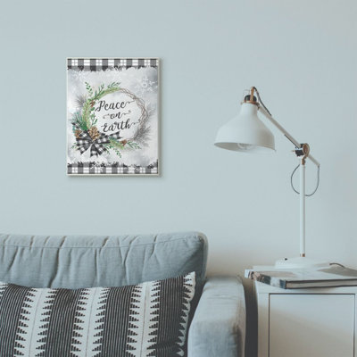 «Peace on Earth Wreath», impression