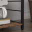 Étagère de boulanger standard 35,4 po en fer avec compatibilité micro-ondes-1253861443