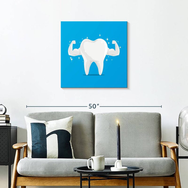 Alcaraz Mighty Tooth, H 24 po x l 24 po